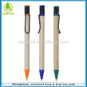 Custom Eco friendly paper recycle pen for promotion